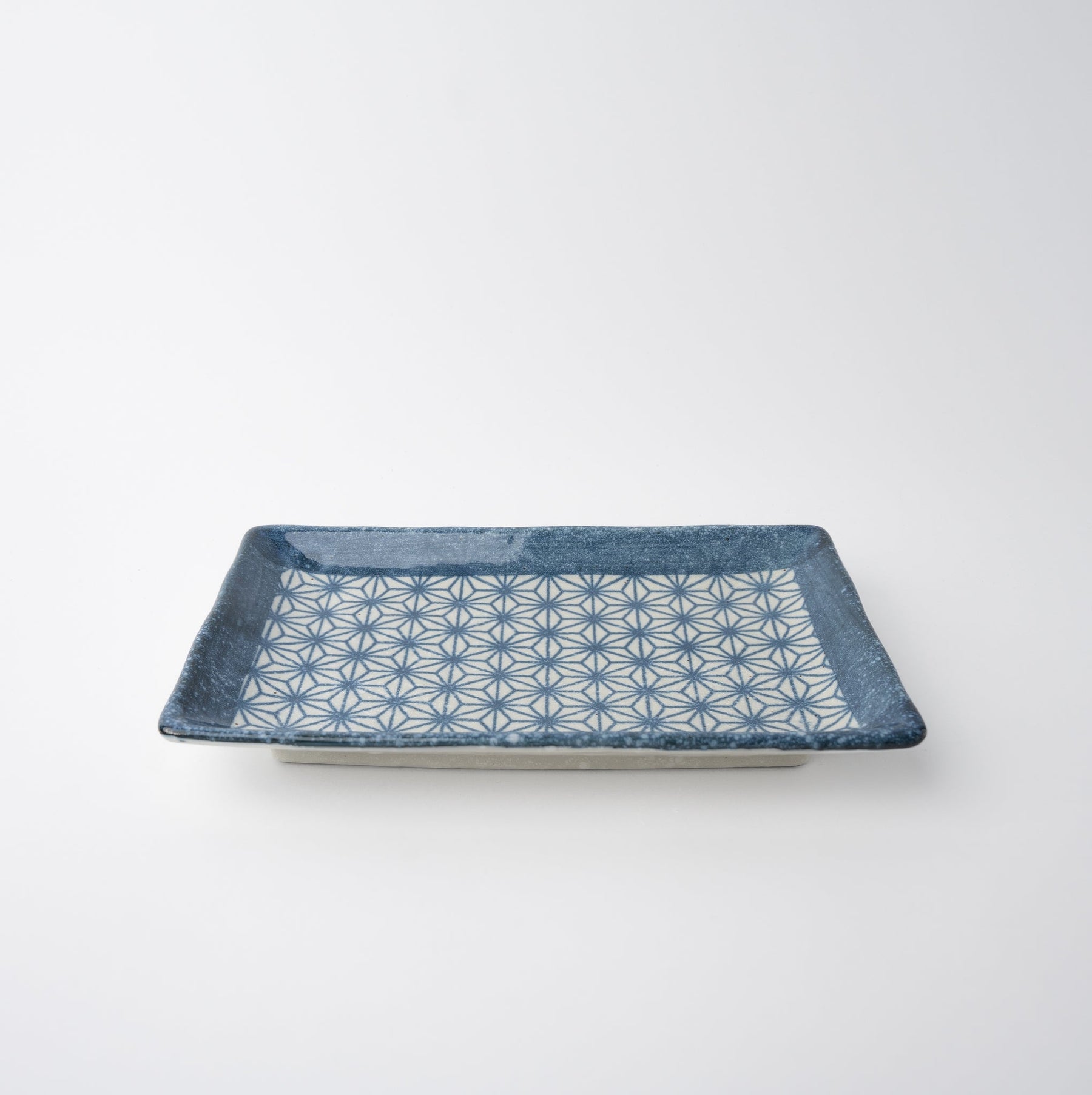 Premium Sushi Plate with Starburst Design - 22 x 13cm