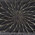 Premium Sushi Plate with Charcoal Net Design - 22cm