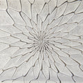 Premium Sushi Plate with Grey Net Design - 22cm
