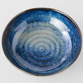 Premium Organic Bowl – Dark Blue Kanso Indigo Glaze 15cm, 250ml