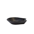 Kanso Matte Black Ramen Spoon Rest Ceramic Japanese Tableware Dishwasher Microwave Safe