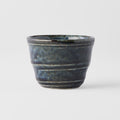 Premium 7cm Midnight Blue Glaze Ceramic Cup 120ml Dishwasher Microwave Safe