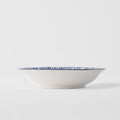 Premium Pasta Bowl – Blue Petal Crest Design 20.5cm, 200ml