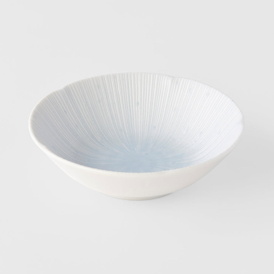 Premium 14cm Ice White Glaze Ceramic Bowl 200ml Dishwasher Microwave Safe
