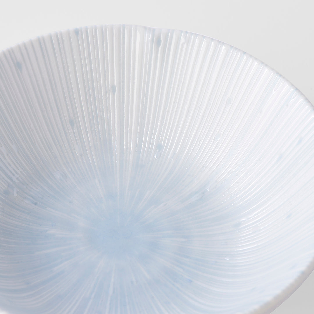 Premium 14cm Ice White Glaze Ceramic Bowl 200ml Dishwasher Microwave Safe