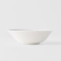 Premium 17cm Ice White Glaze Ceramic Bowl 350ml Dishwasher Microwave Safe