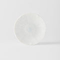 Premium Tapas Plate – White Ice White Glaze 13cm