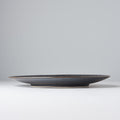 Premium 28.5cm Black Pearl Glaze Ceramic Dinner Plate Dishwasher Microwave Safe