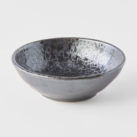 Premium Ceramic Bowl – Black Pearl Glaze 13cm, 200ml