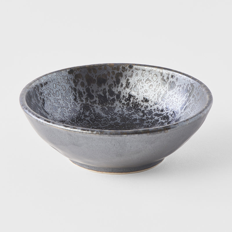 Premium Ceramic Bowl – Black Pearl Glaze 13cm, 200ml