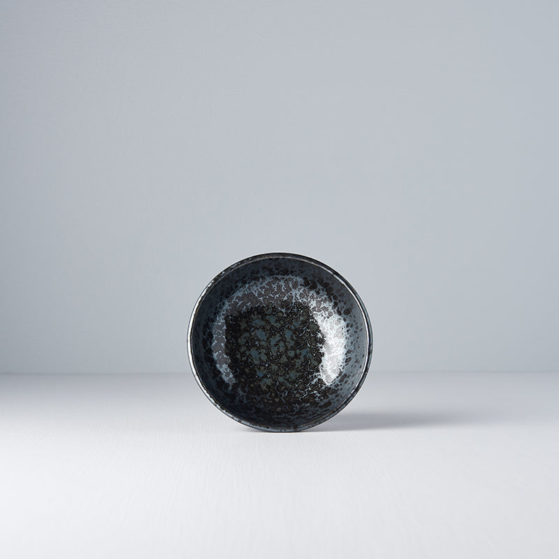Premium Ceramic Bowl – Black Pearl Glaze 13cm, 200ml