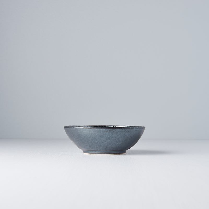 Premium Ceramic Bowl – Black Pearl Glaze 13cm, 200ml