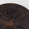 Premium Plate – Bronze Converging Line Glaze 28cm