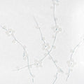 Premium 33cm White Blossom Glaze Rectangular Ceramic Platter Dishwasher Microwave Safe