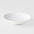 Premium 24cm White Blossom Glaze Ceramic Pasta Bowl 700ml Dishwasher Microwave Safe