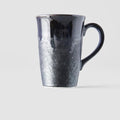Premium 280ml Matte and Shiny Black Glaze Ceramic Mug with Handle