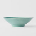 Premium Ramen Bowl – Turquoise Craft Aqua Celadon Glaze 24.5cm, 900ml