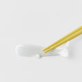 Premium Whale Chopstick Rest with Pure White Glaze