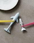 Premium Whale Chopstick Rest with Pure White Glaze