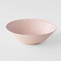Premium 21cm Ice Pink Glaze Ceramic Bowl 800ml Dishwasher Microwave Safe
