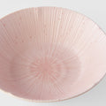 Premium 21cm Ice Pink Glaze Ceramic Bowl 800ml Dishwasher Microwave Safe