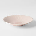 Premium 22.5cm Ice Pink Glaze Ceramic Pasta Bowl 350ml Dishwasher Microwave Safe