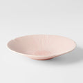 Premium 22.5cm Ice Pink Glaze Ceramic Pasta Bowl 350ml Dishwasher Microwave Safe