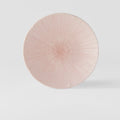 Premium 24.5cm Ice Pink Glaze Ceramic Dinner Plate Dishwasher Microwave Safe