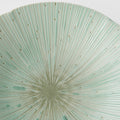 Premium 24.5cm Ice Green Glaze Ceramic Pasta Bowl 550ml Dishwasher Microwave Safe