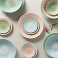 Premium Ceramic Tapas Plate – Green Ice Green Glaze 13cm
