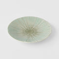 Premium Ceramic Tapas Plate – Green Ice Green Glaze 16.5cm