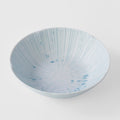 Premium 14cm Ice Blue Glaze Ceramic Bowl 200ml Dishwasher Microwave Safe
