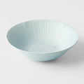 Premium 17cm Ice Blue Glaze Ceramic Bowl 350ml Dishwasher Microwave Safe