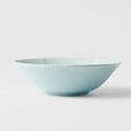 Premium 17cm Ice Blue Glaze Ceramic Bowl 350ml Dishwasher Microwave Safe