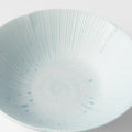 Premium 17cm Ice Blue Glaze Ceramic Bowl 350ml Dishwasher Microwave Safe