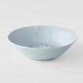 Premium 21cm Ice Blue Glaze Ceramic Bowl 800ml Dishwasher Microwave Safe