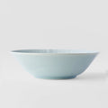 Premium 21cm Ice Blue Glaze Ceramic Bowl 800ml Dishwasher Microwave Safe