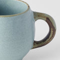 Premium 300ml Sky Blue Glaze Maru Ceramic Mug Dishwasher Microwave Safe