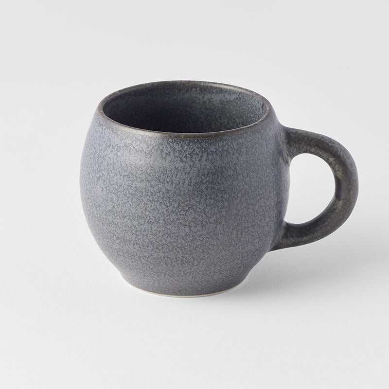 Premium 300ml Ash Grey Glaze Maru Ceramic Mug Dishwasher Microwave Safe