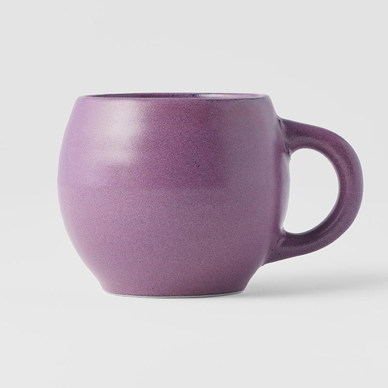 Premium 300ml Plum Glaze Maru Ceramic Mug Dishwasher Microwave Safe