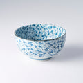 Premium 16cm Blue Daisy Glaze Ceramic Bowl 800ml Dishwasher Microwave Safe