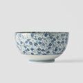 Premium 13cm Blue Daisy Glaze Ceramic Bowl 400ml Dishwasher Microwave Safe