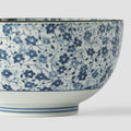 Premium 13cm Blue Daisy Glaze Ceramic Bowl 400ml Dishwasher Microwave Safe