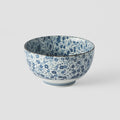 Premium 13cm Blue Daisy Glaze Ceramic Bowl 400ml Dishwasher Microwave Safe