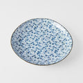 Dinner Plate 23cm Blue Daisy Glaze - SuperSaverAU - view 1