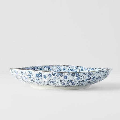 Dinner Plate 23cm Blue Daisy Glaze - SuperSaverAU - view 3