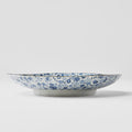 Premium 19cm Blue Daisy Glaze Organic Ceramic Side Plate Dishwasher Microwave Safe