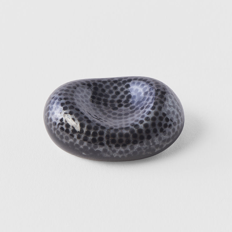 Premium Pebble Fine Dots Ceramic Chopstick Rest Dishwasher Microwave Safe
