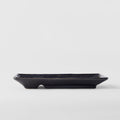 Premium Dumpling Plate – Black Glaze 21cm