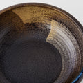 Premium Thick Edge Pasta Bowl – Gold Brushstroke Glaze 1800ml